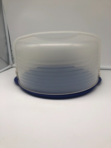 Tupperware round cake taker - cake,